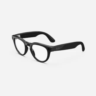 Ray-Ban Meta Headliner, Shiny Black / Clear